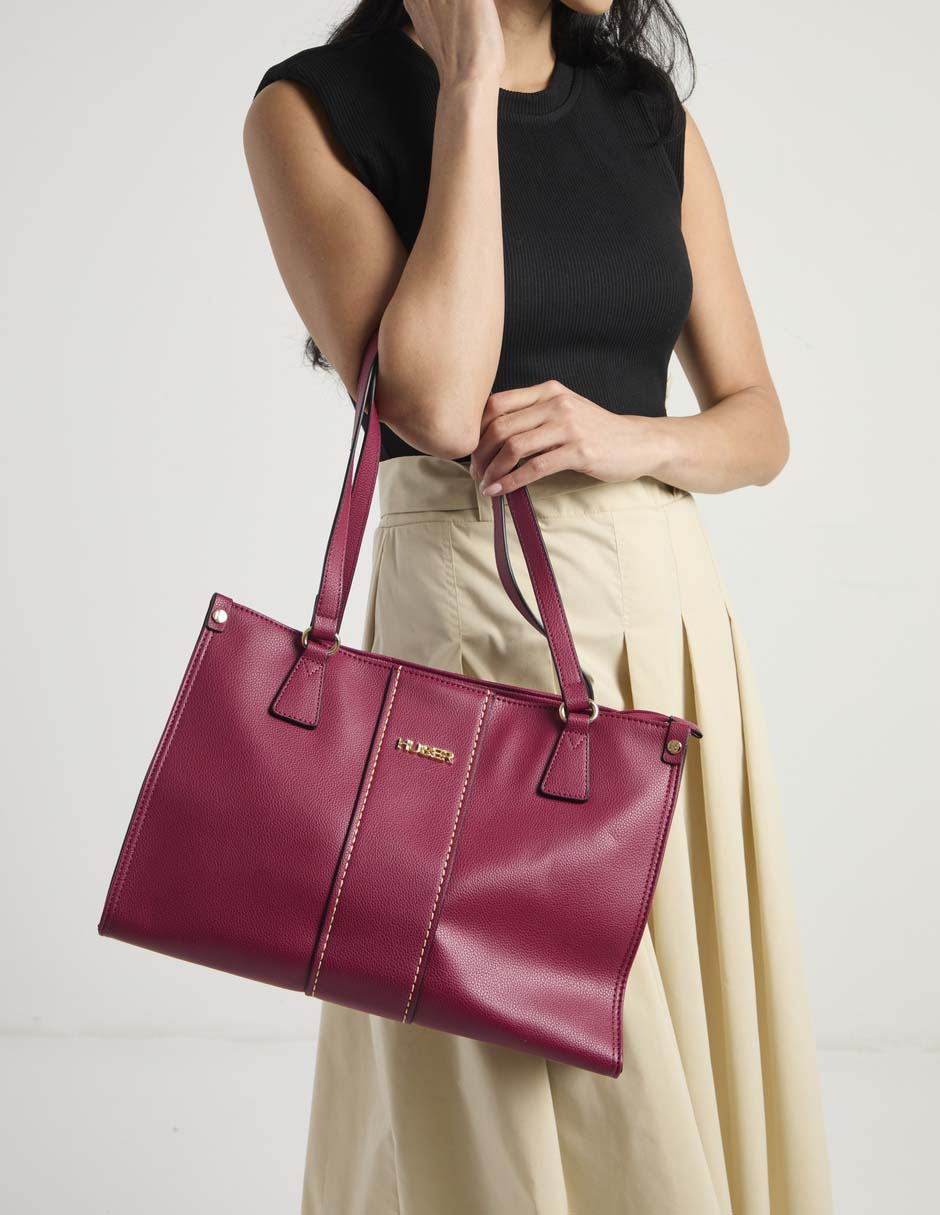 Bolsa tote Huser Basics para mujer