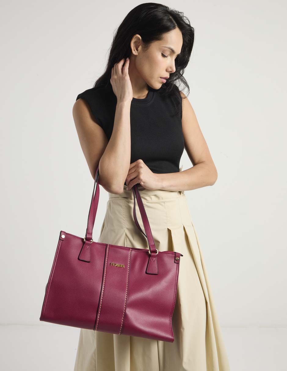 Bolsa tote Huser Basics para mujer
