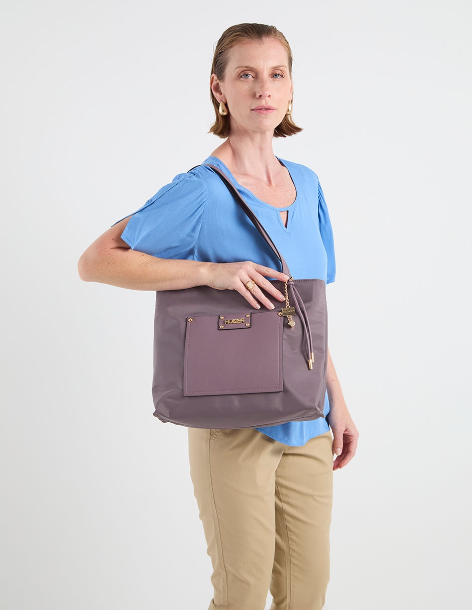 Bolsa tote Huser Basics para mujer