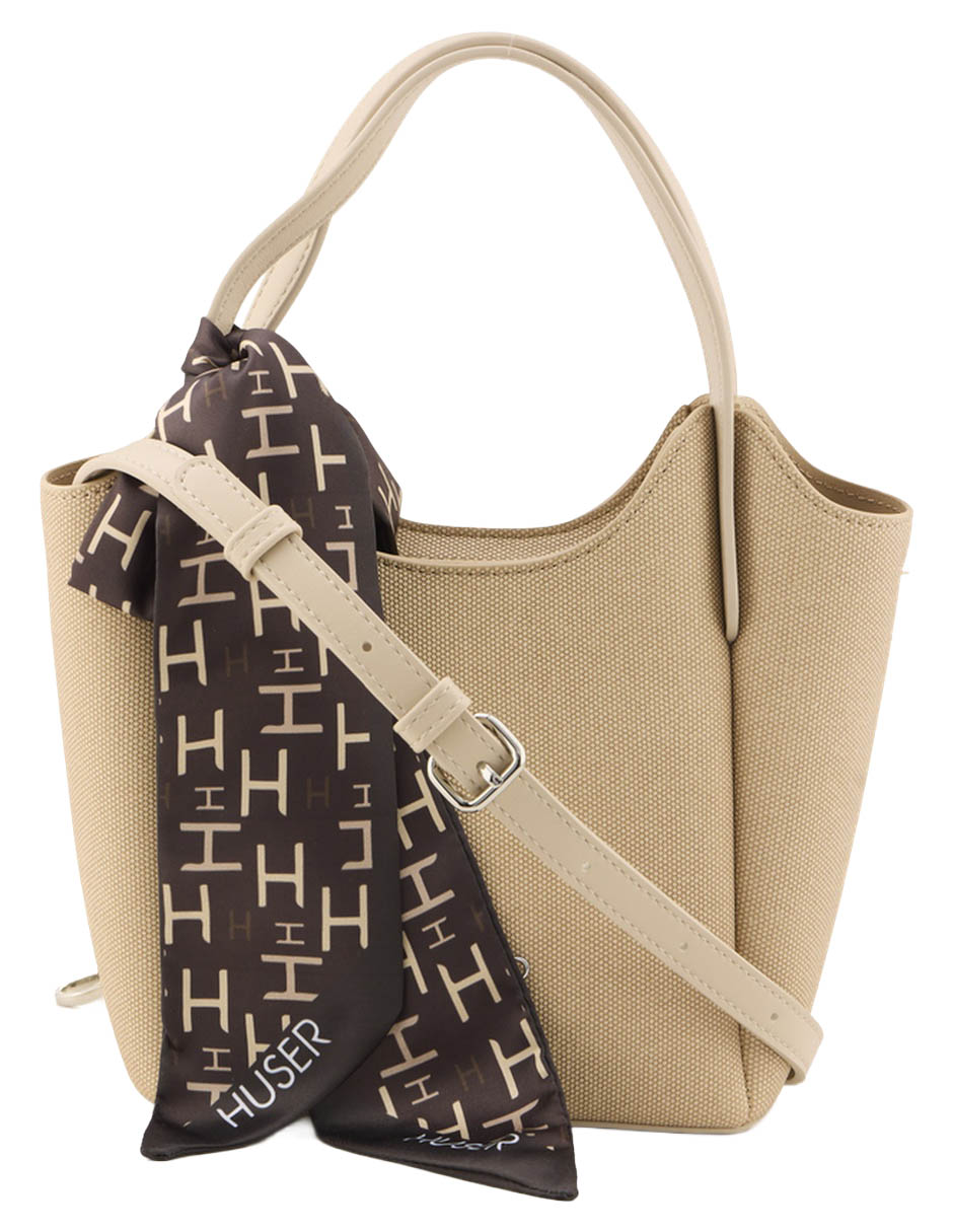 TOTE HUSER, BEIGE