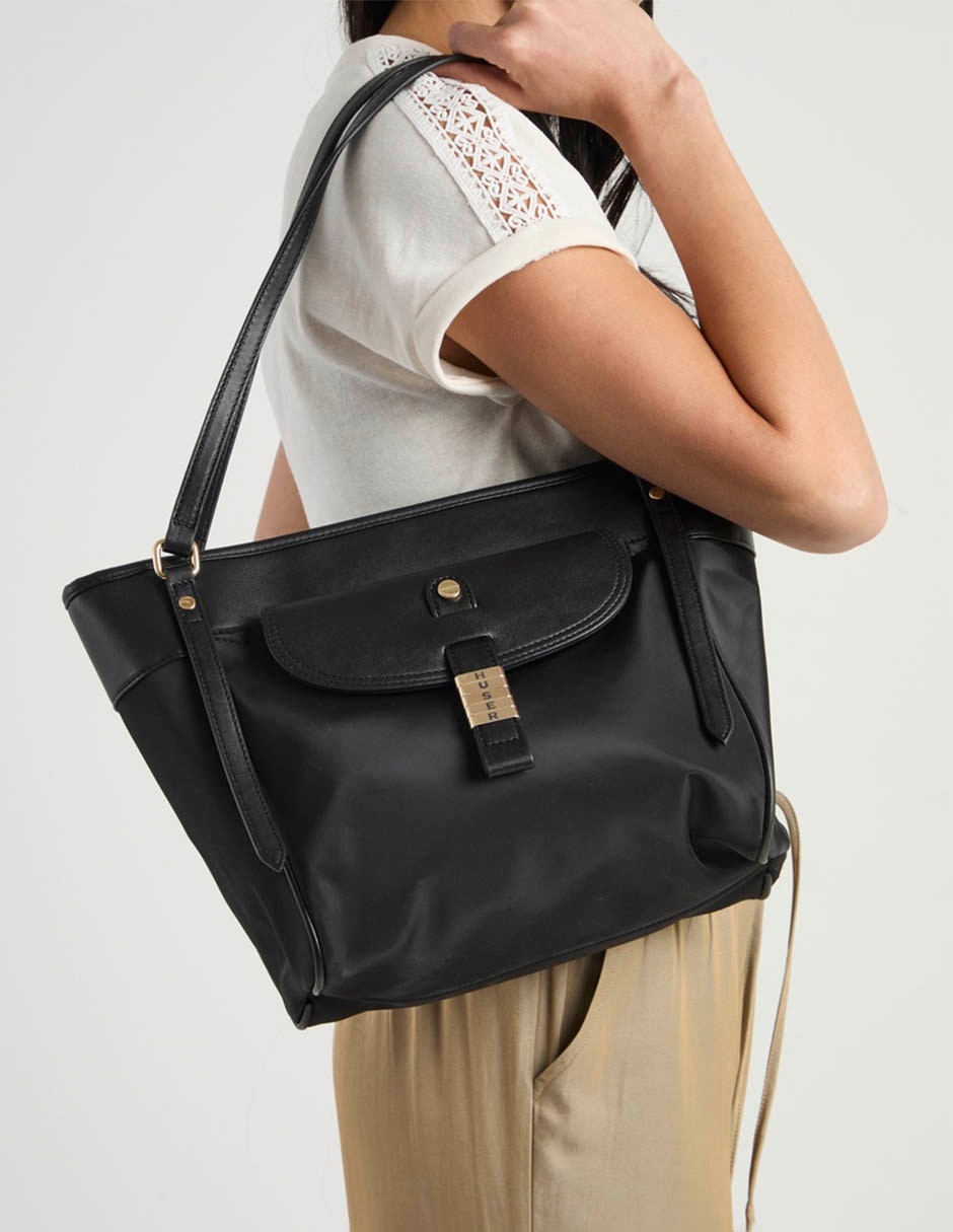 Bolsa tote Huser Basics para mujer