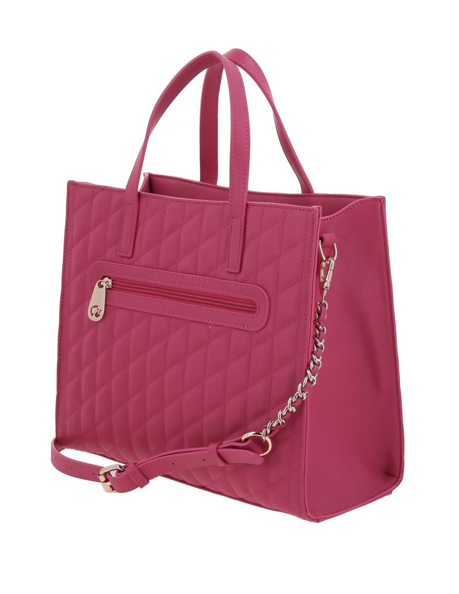 Bolsa satchel Charliee Barbie para mujer 5