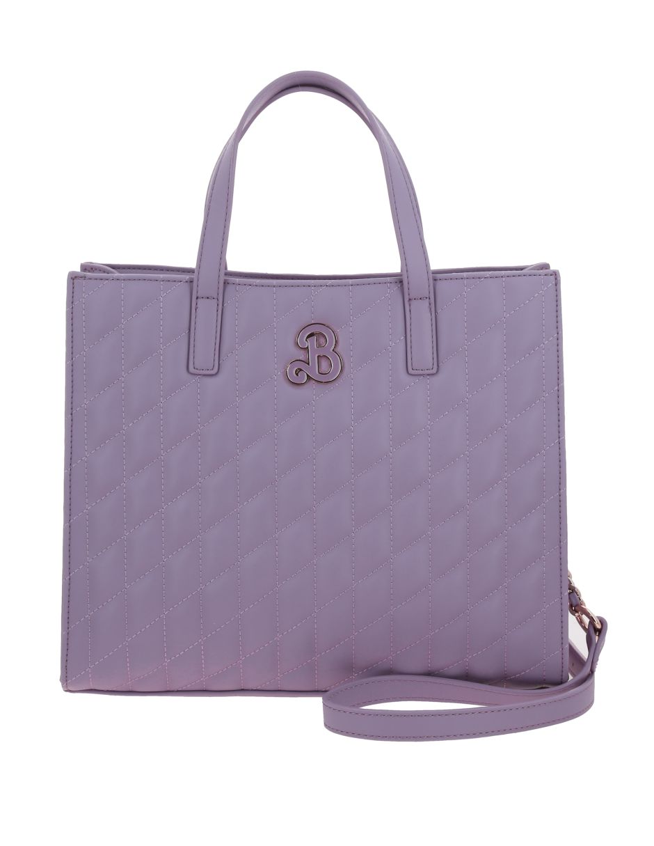 Bolsa satchel Charliee Barbie para mujer