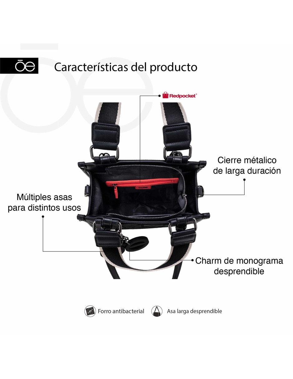 Bolsa satchel Cloe Sirlania I para mujer