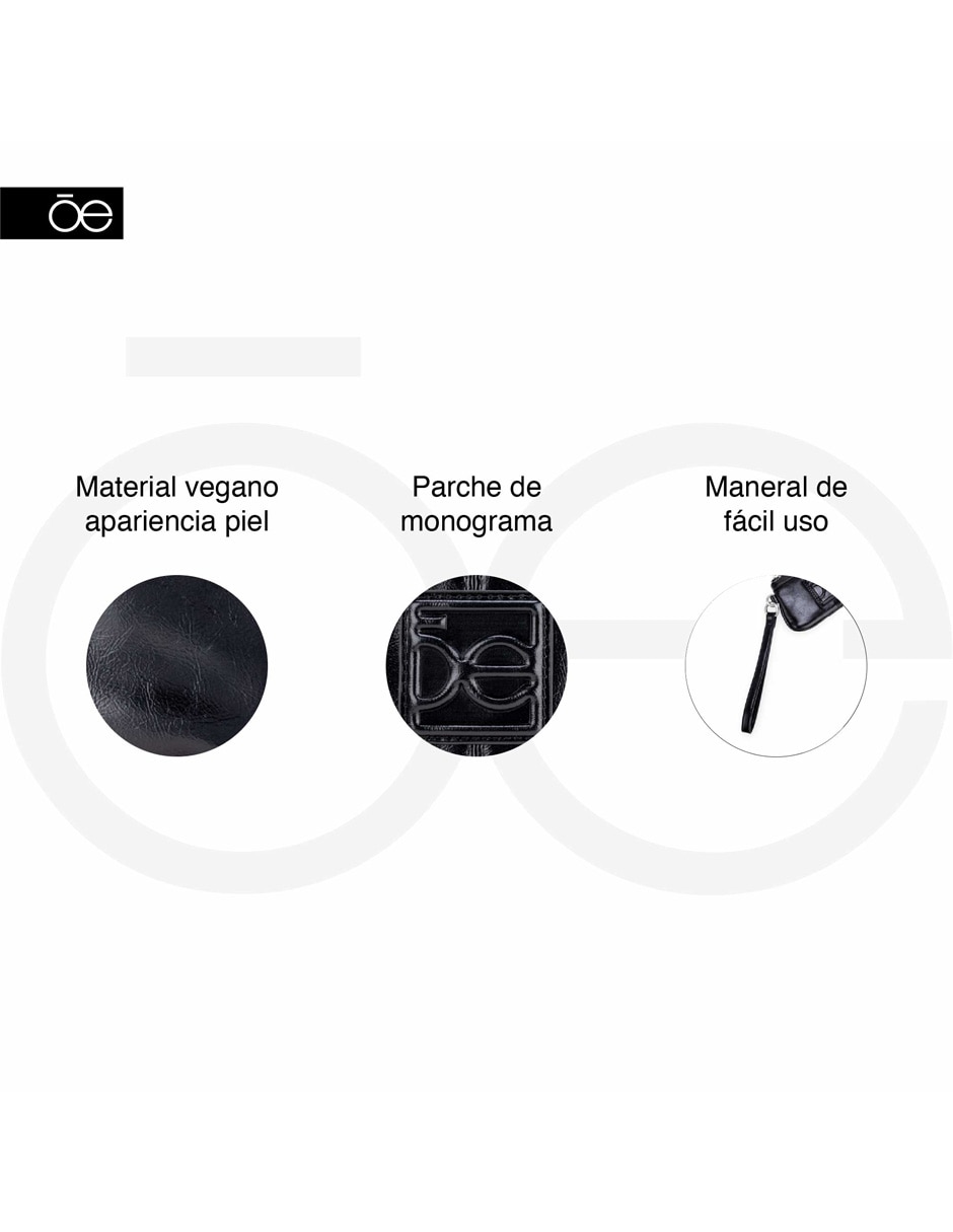 CARTERA CLOE CARTERA 2BICP26558, NEGRO