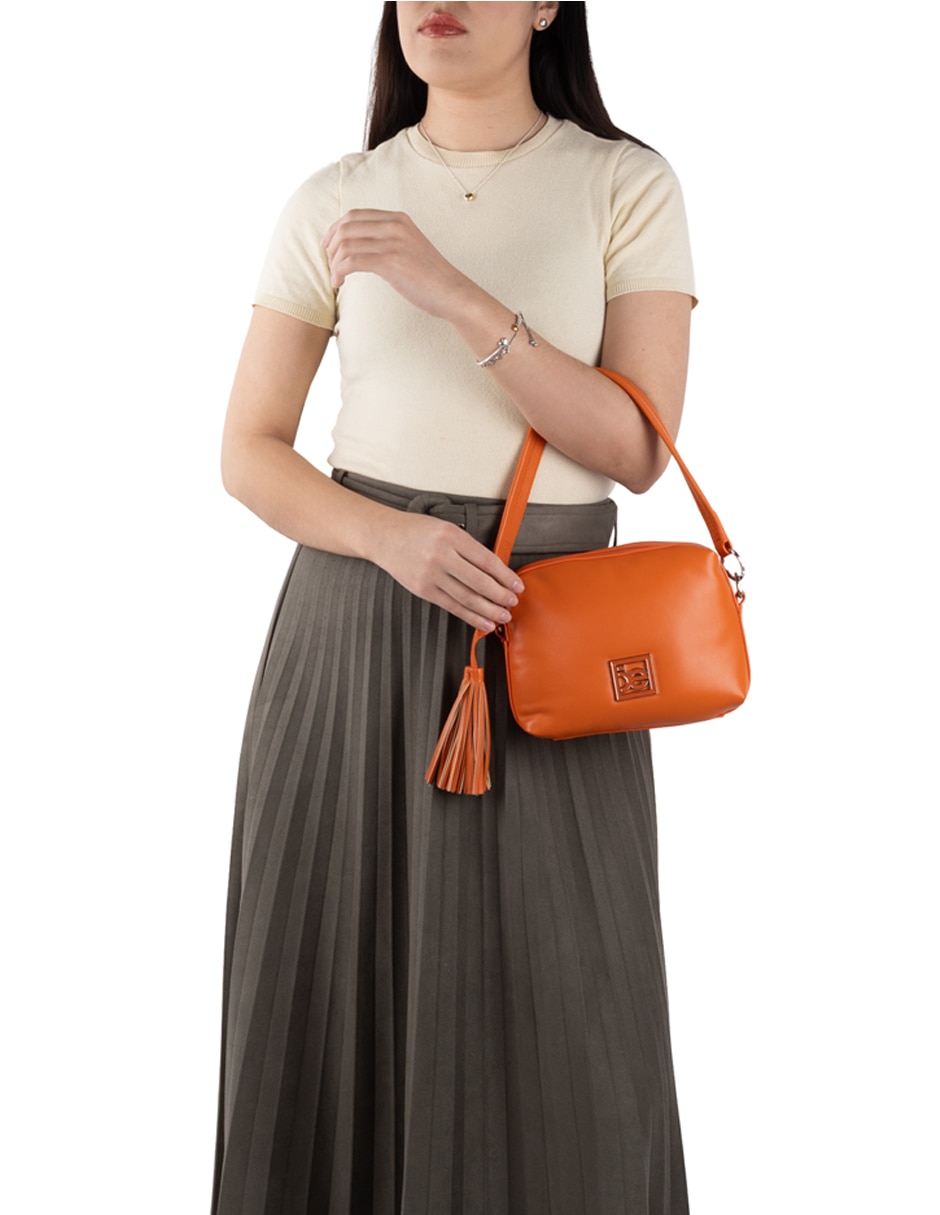 CROSSBODY CLOE, NARANJA