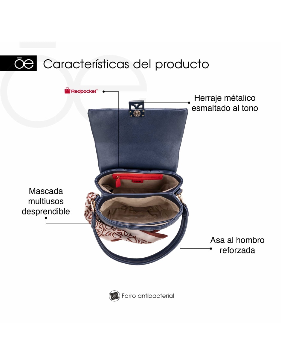 Bolsa satchel Alasmi II para mujer 10