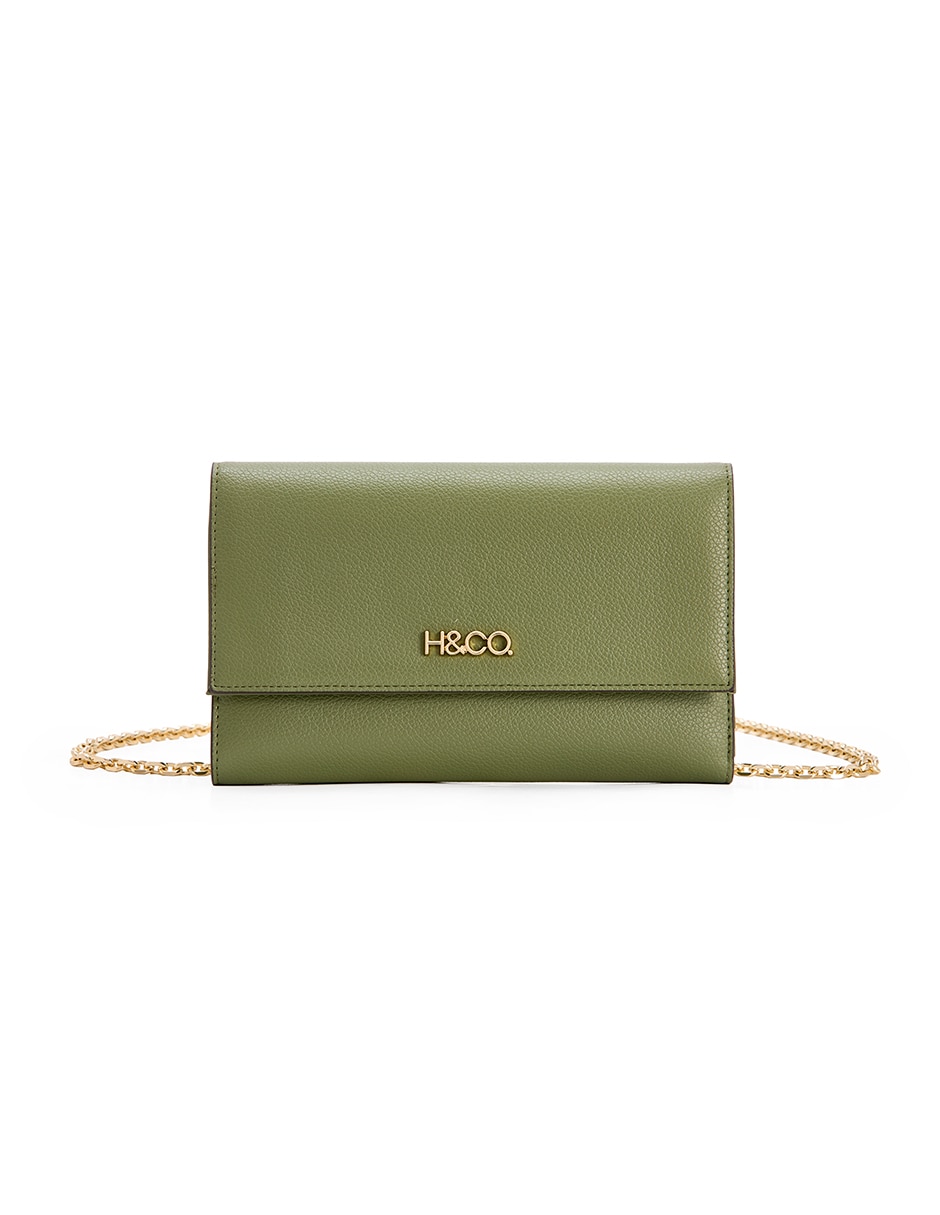CARTERA H&CO CARTERA 8070, VERDE OLIVO