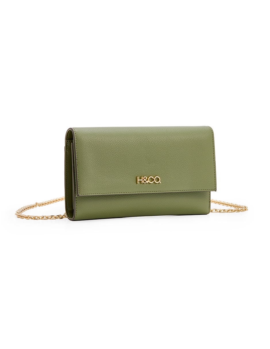 CARTERA H&CO CARTERA 8070, VERDE OLIVO