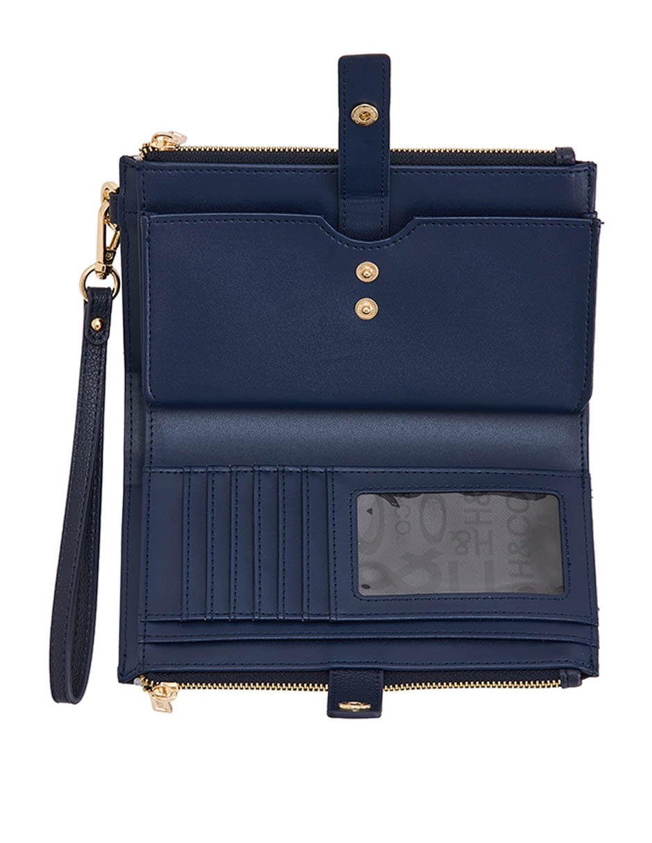 CARTERA H&CO CARTERA 8071, AZUL MARINO