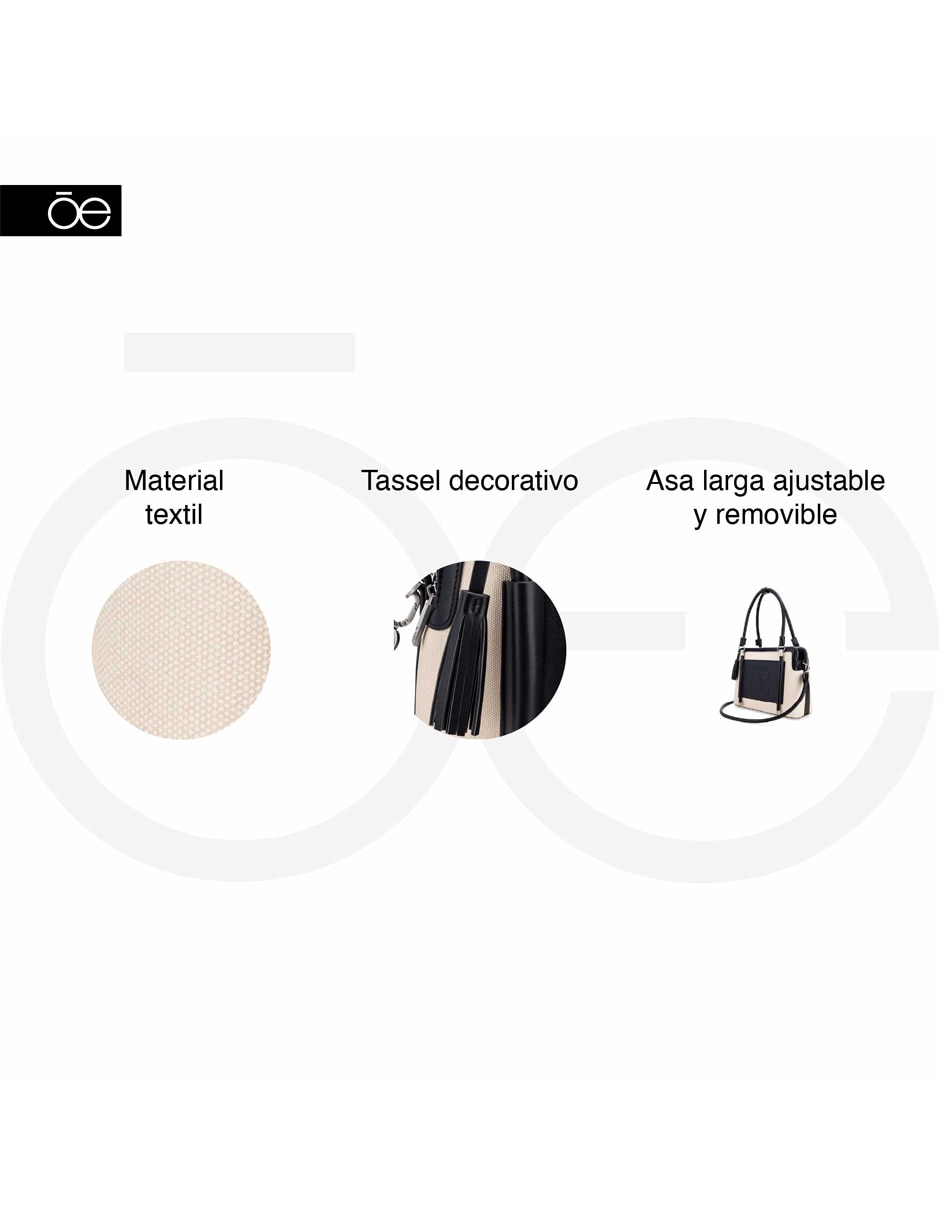 SATCHEL CLOE, NEGRO