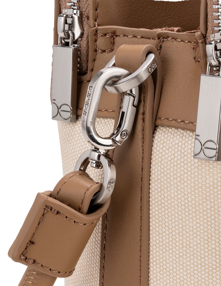 Bolsa satchel Briliani para mujer 8