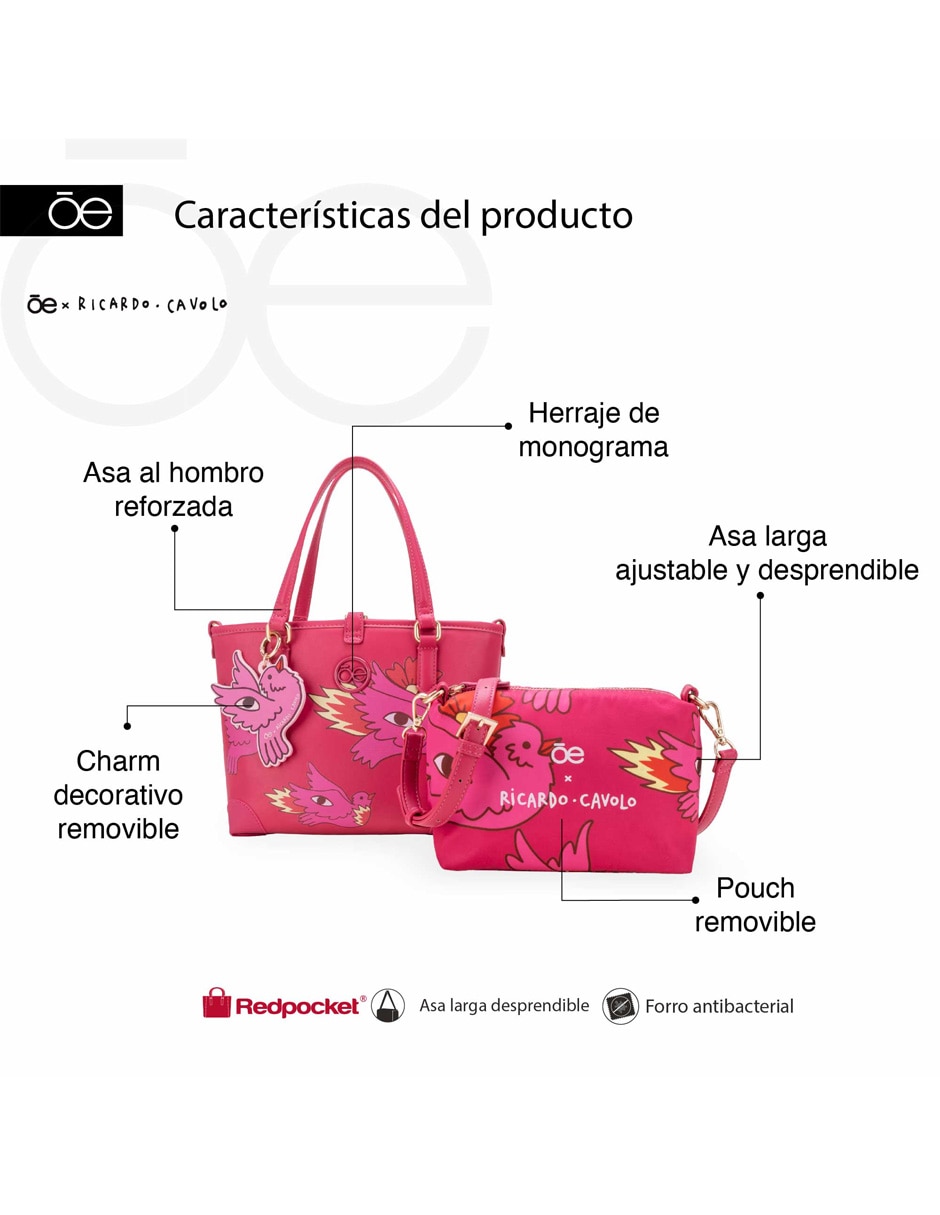 Set de bolsas Ricardo Cavolo para mujer 11