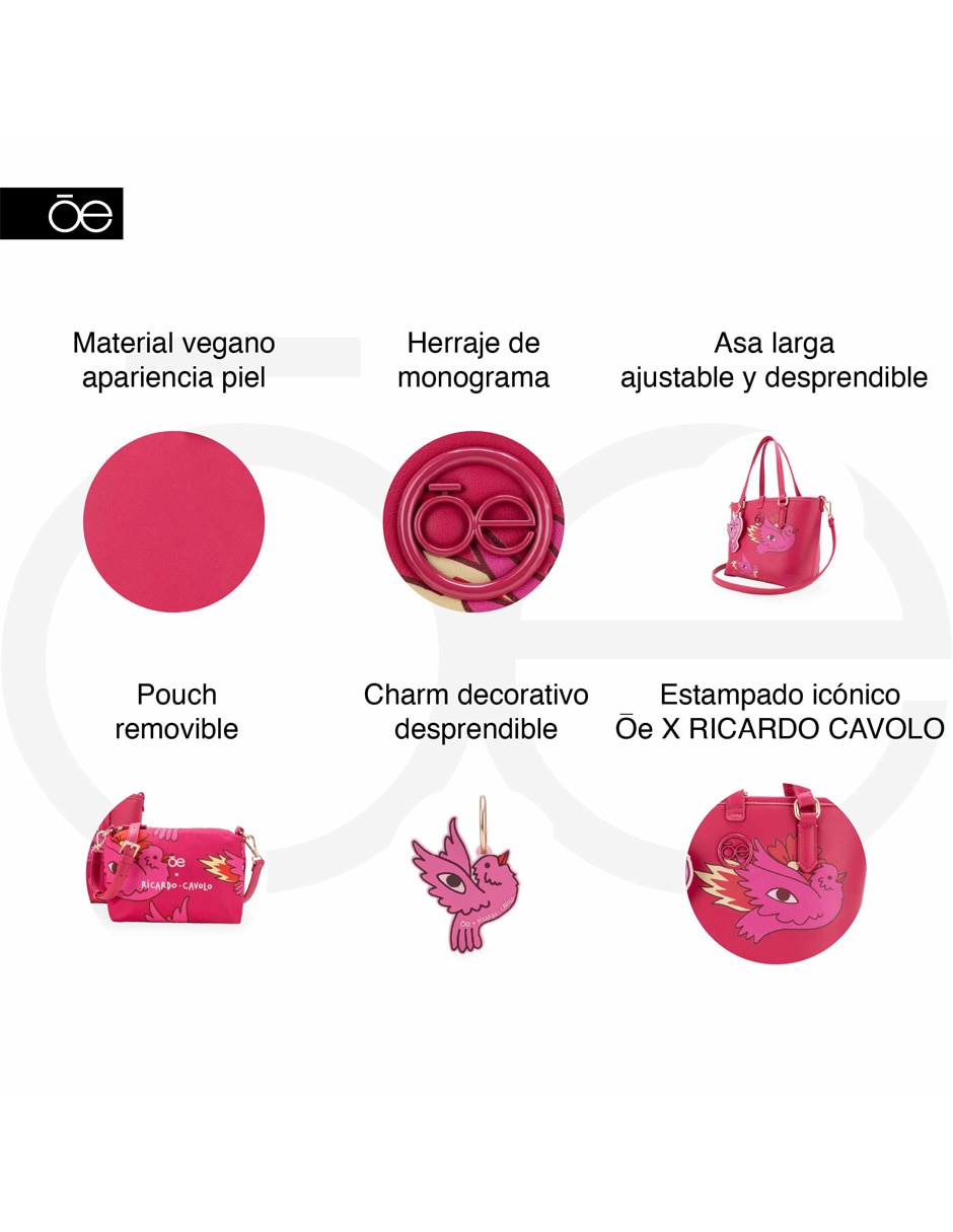 Set de bolsas Ricardo Cavolo para mujer 12
