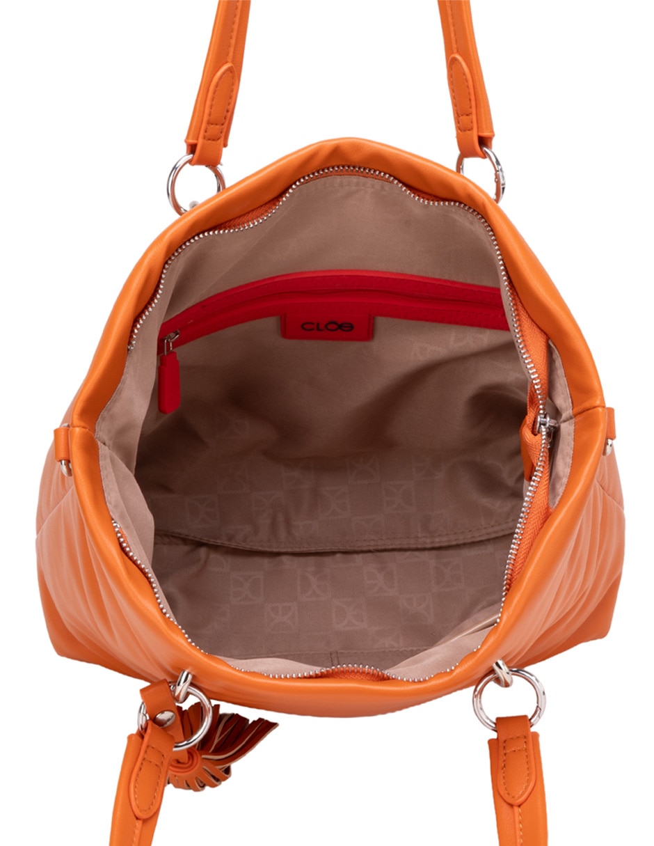 TOTE CLOE, NARANJA