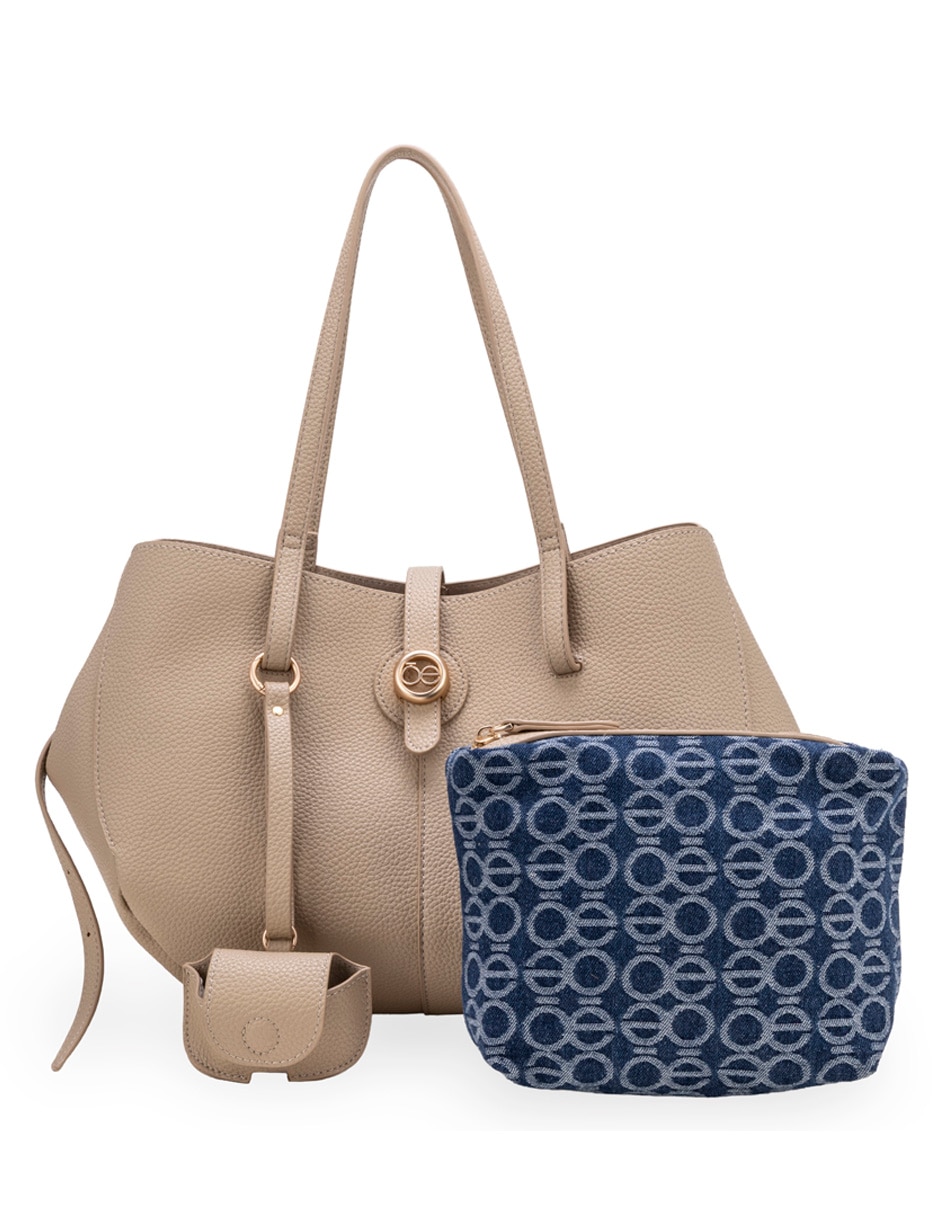 TOTE CLOE, BEIGE