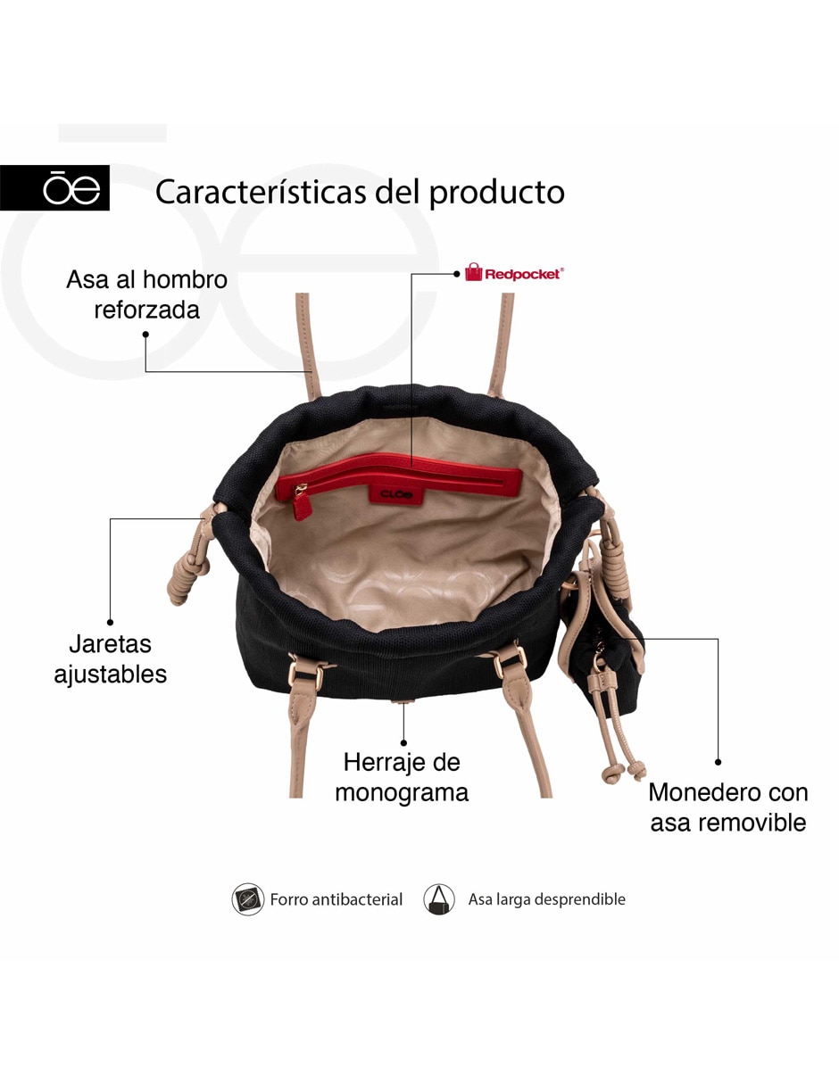 Bolsa tote Axaibi para mujer 9