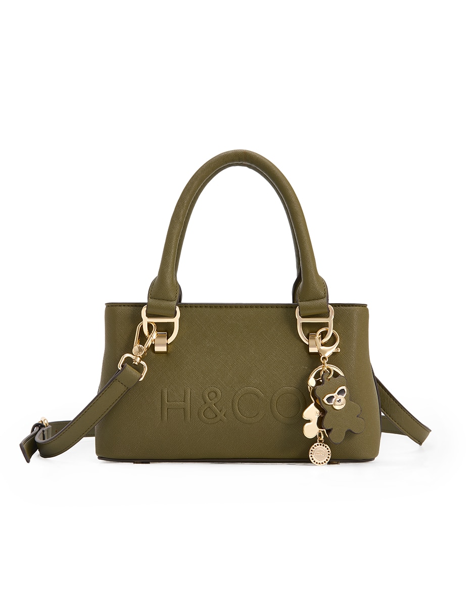 CROSSBODY H&CO, VERDE OLIVO