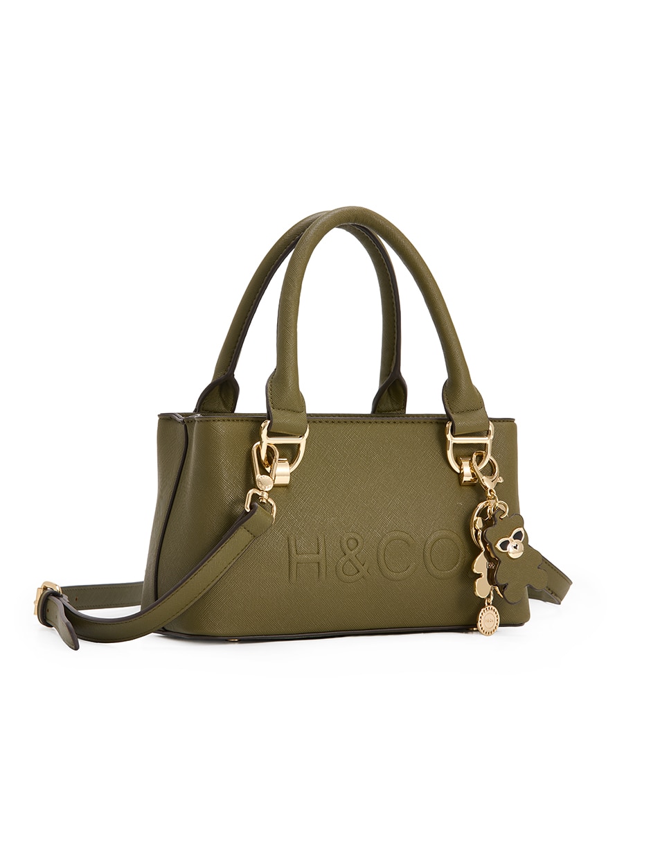 CROSSBODY H&CO, VERDE OLIVO
