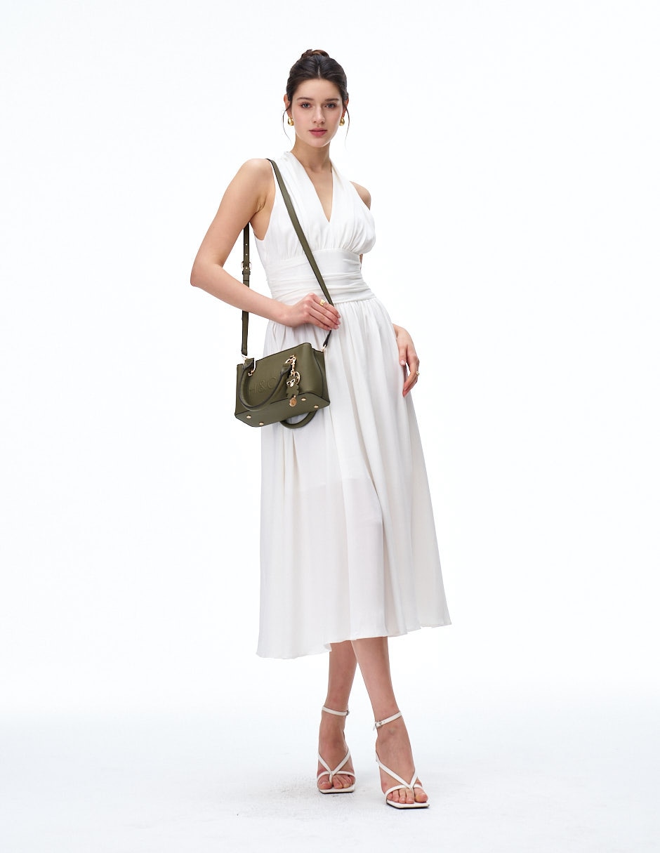 CROSSBODY H&CO, VERDE OLIVO