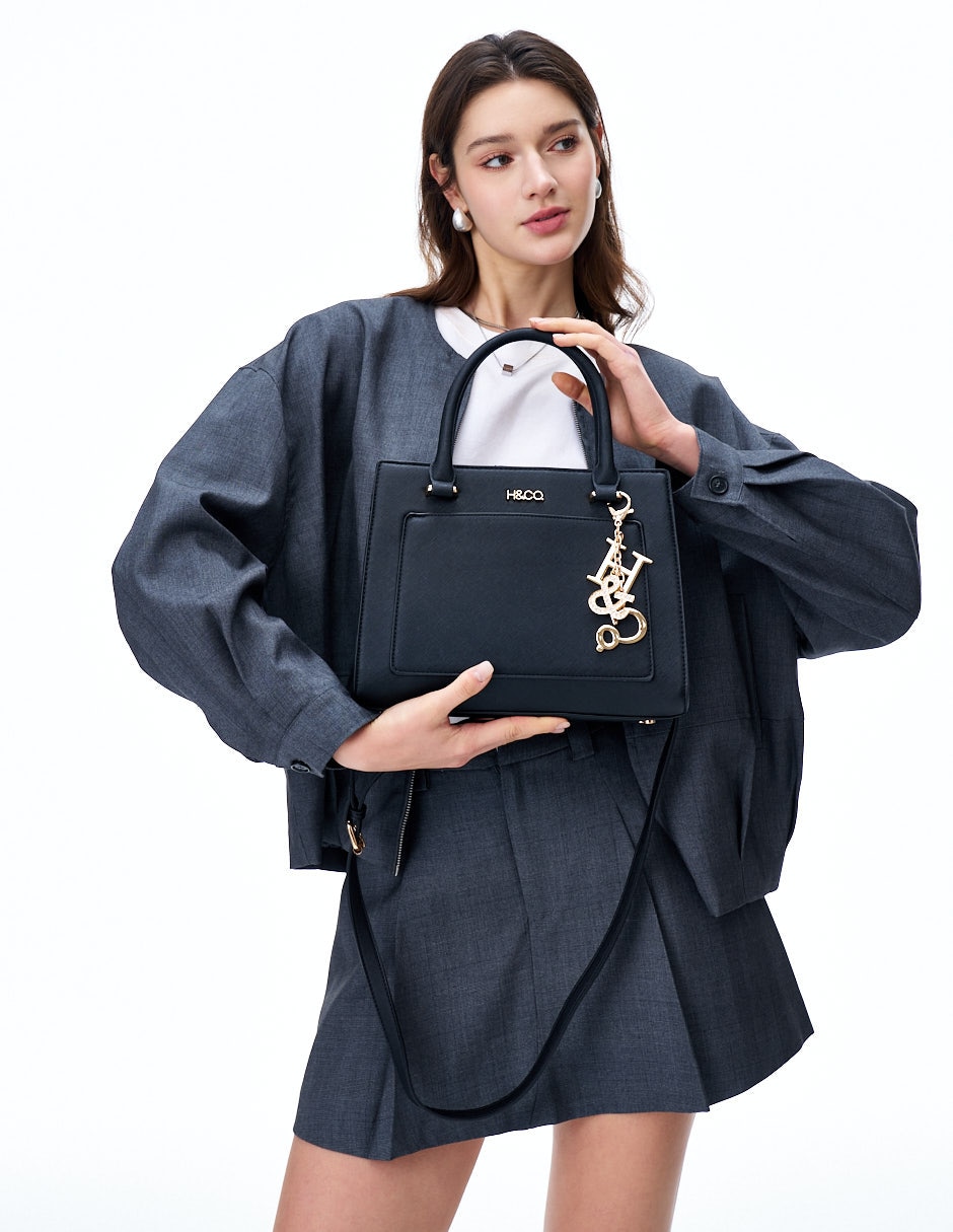 Bolsa satchel Ionna para mujer 7