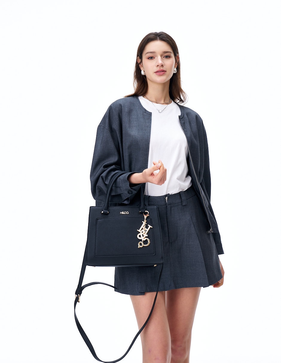 Bolsa satchel Ionna para mujer 8