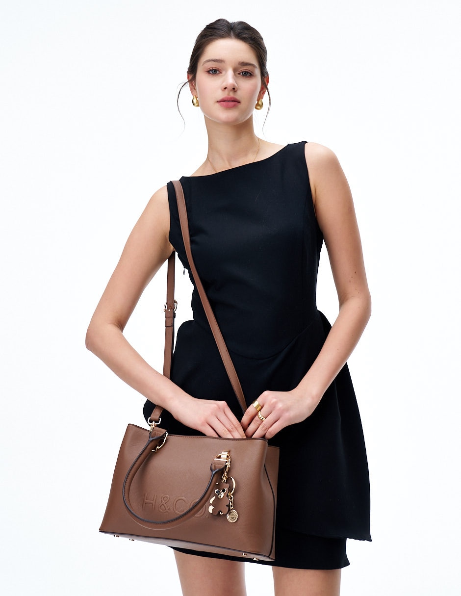 Bolsa satchel Athena para mujer 6