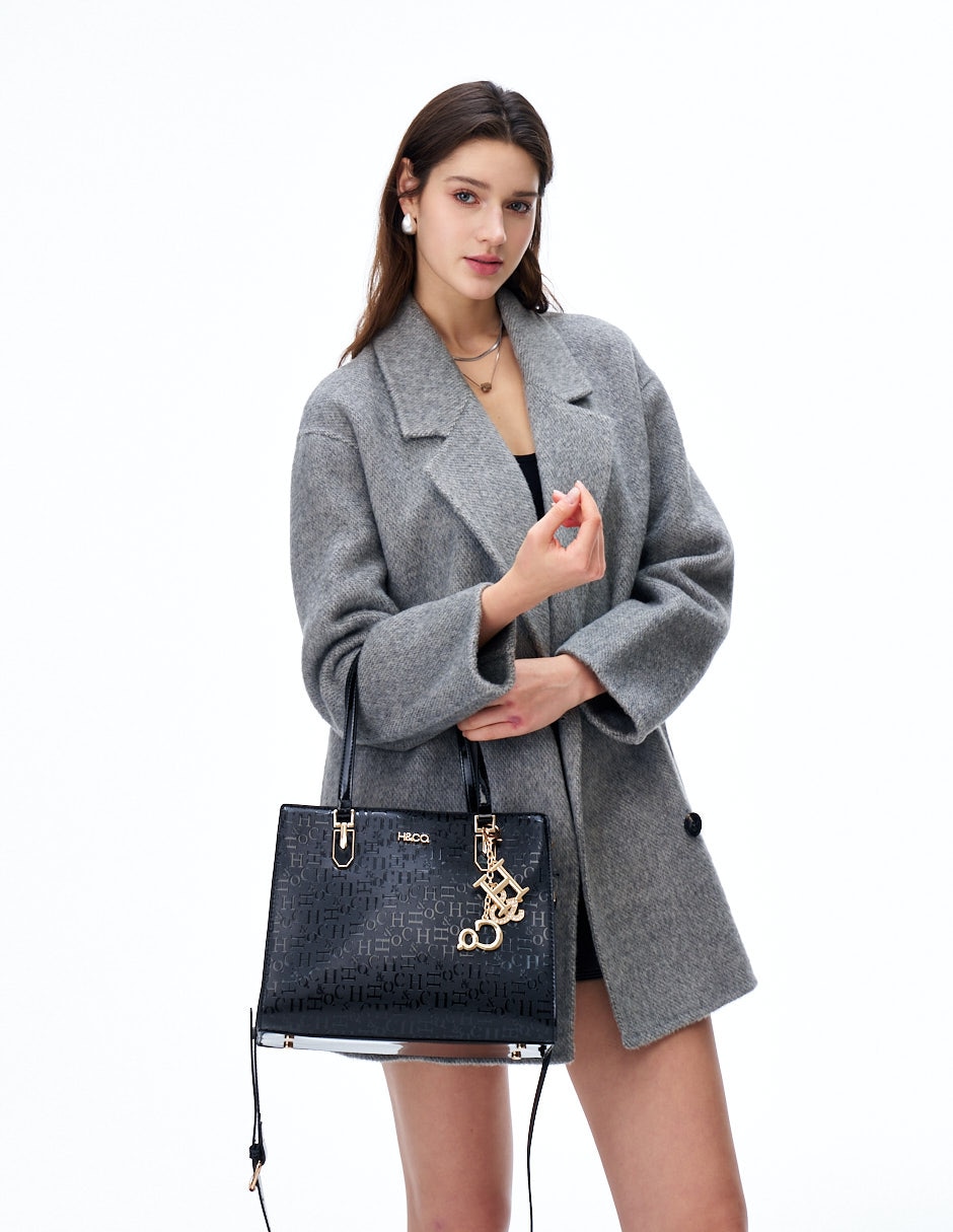Bolsa satchel Rex para mujer 7