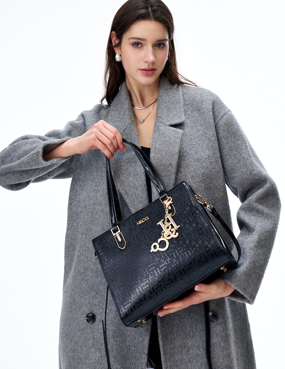 Bolsa satchel Rex para mujer 8