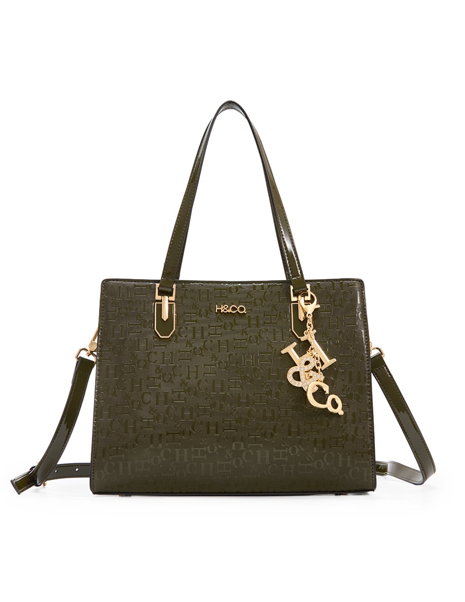 SATCHEL H&CO, VERDE OLIVO
