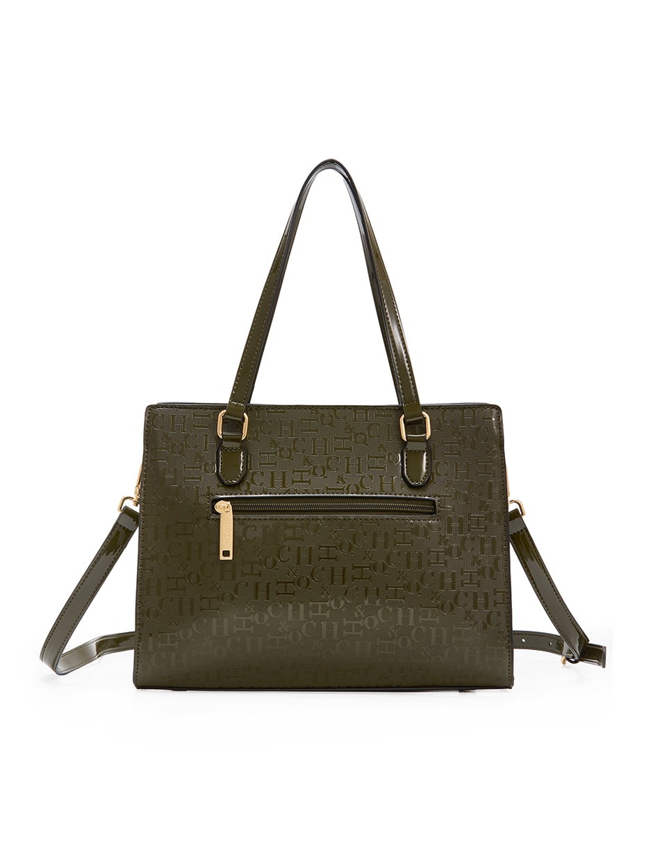 SATCHEL H&CO, VERDE OLIVO
