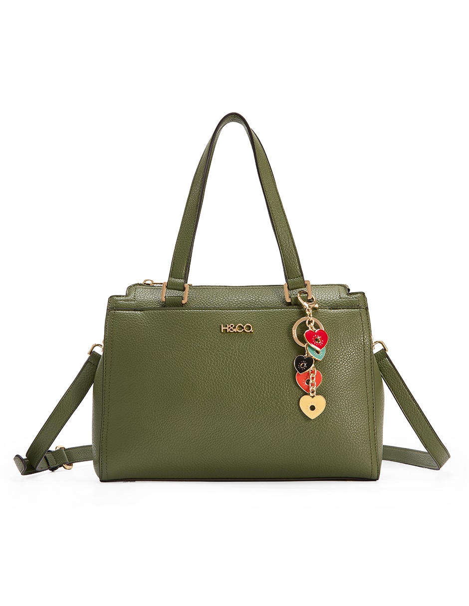 SATCHEL H&CO, VERDE OLIVO