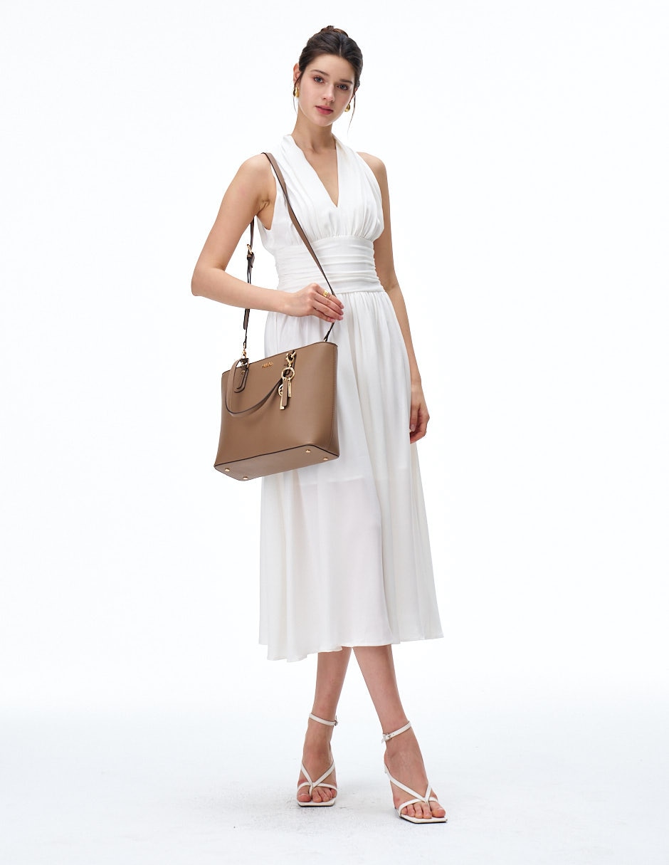 SATCHEL H&CO, TAUPE