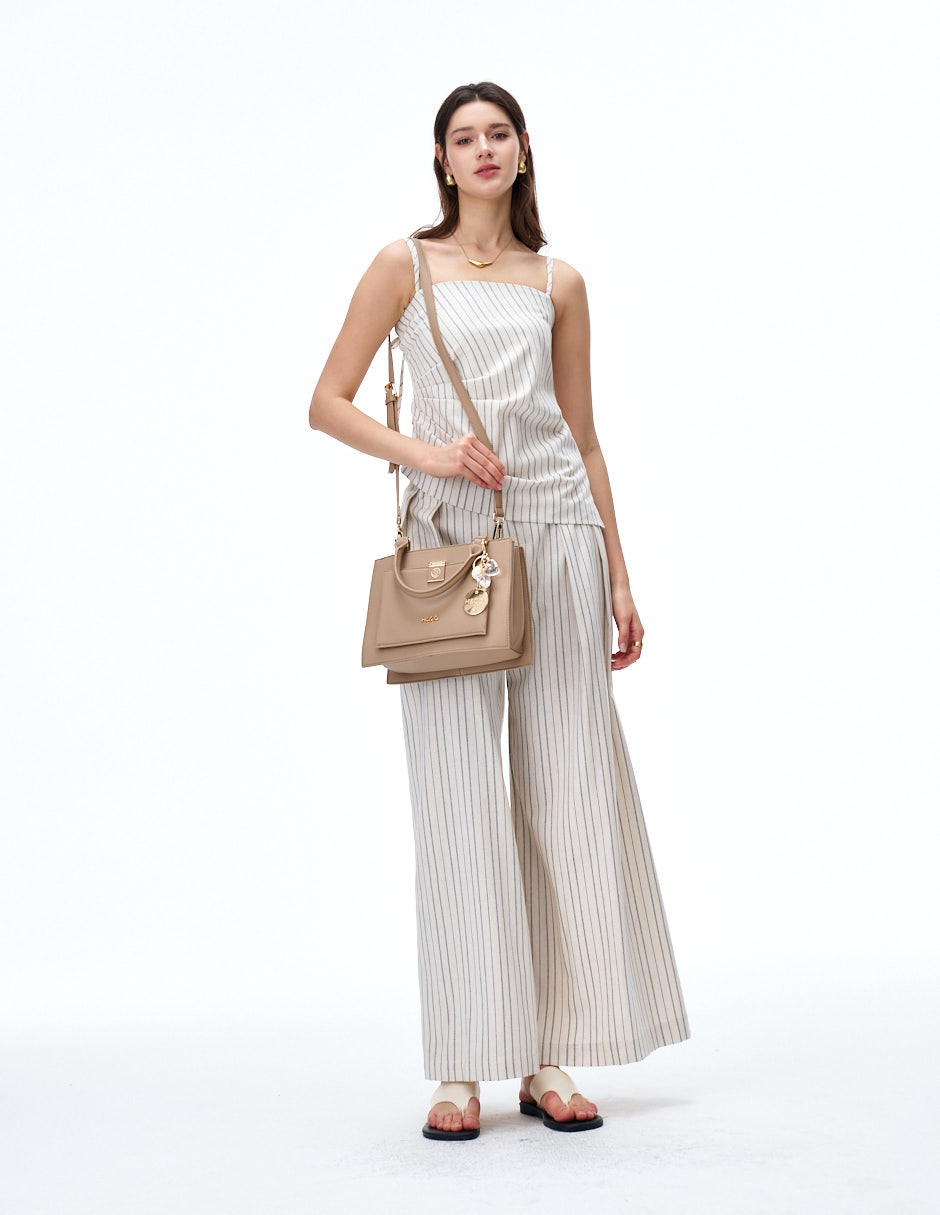 Bolsa satchel Rex para mujer 6