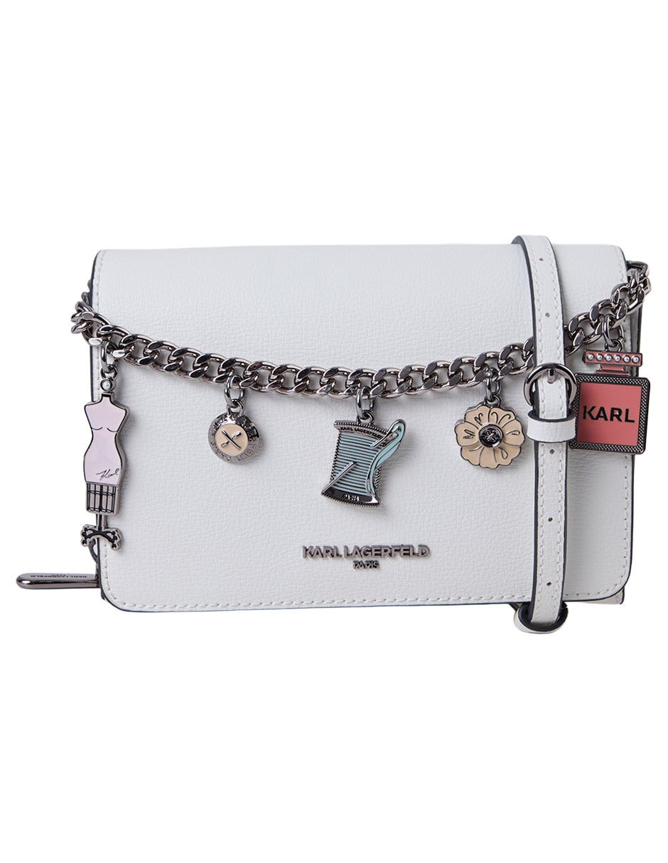 Bolsa crossbody de piel para mujer