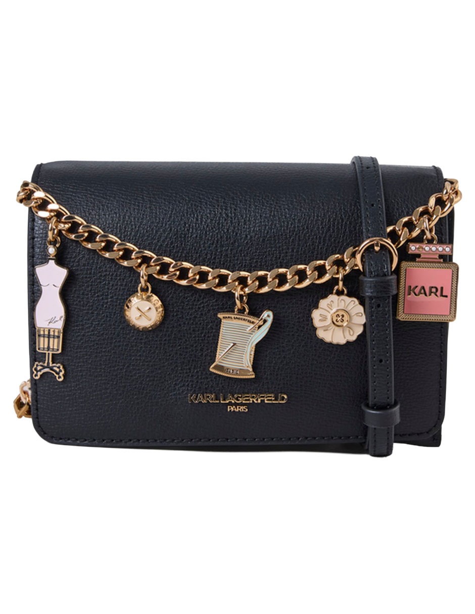 Bolsa crossbody de piel para mujer