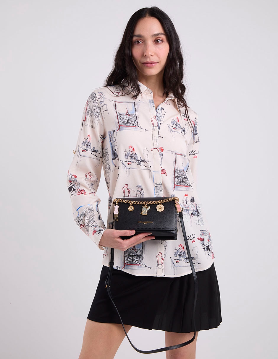 Bolsa crossbody de piel para mujer 5