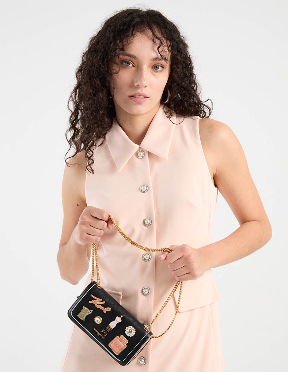 Bolsa shoulder de piel para mujer 5