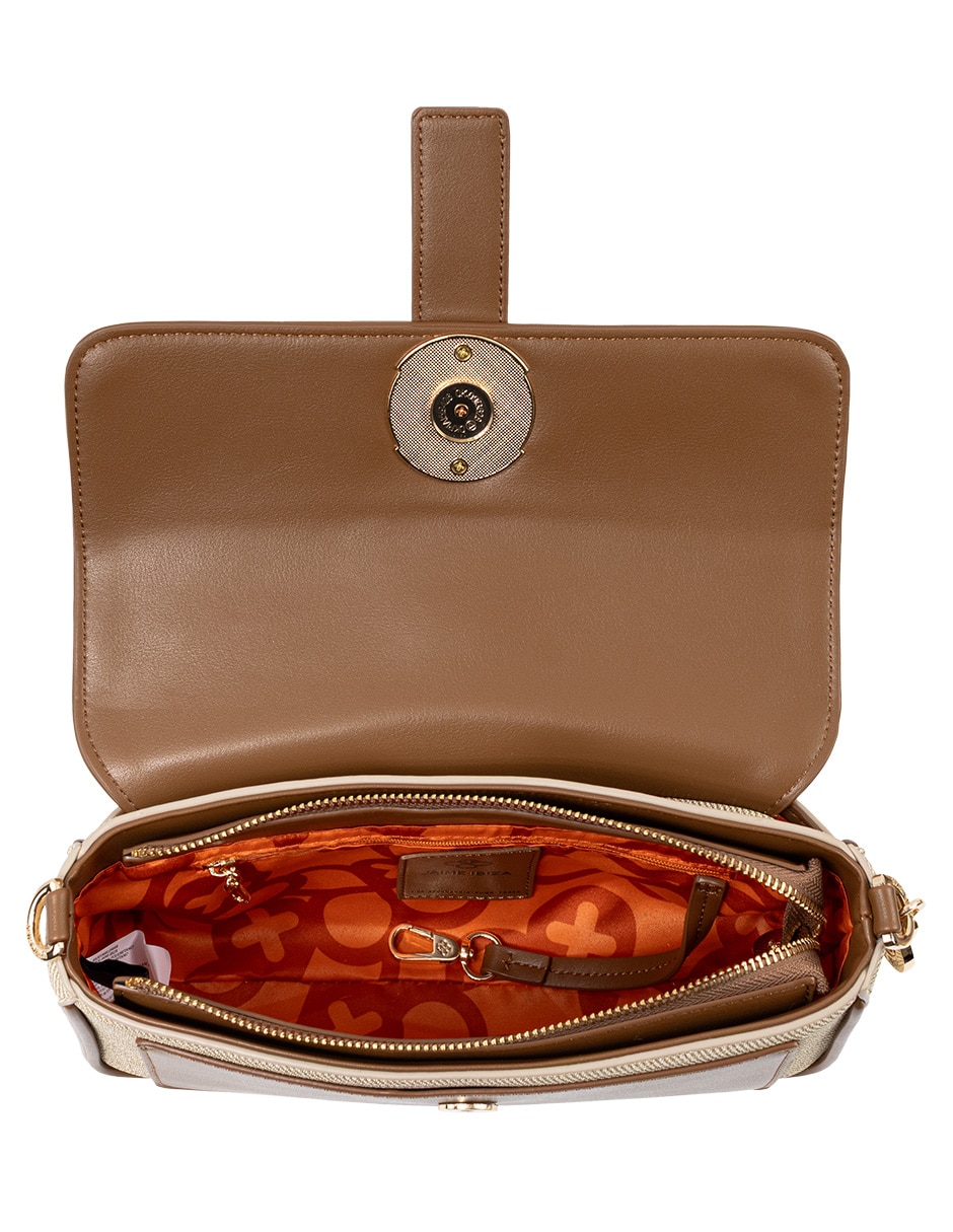 CROSSBODY JAIME IBIZA, CAFÉ CLARO