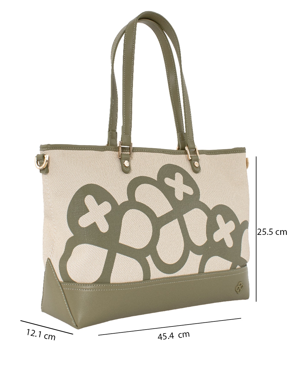 SATCHEL JAIME IBIZA, VERDE OLIVO