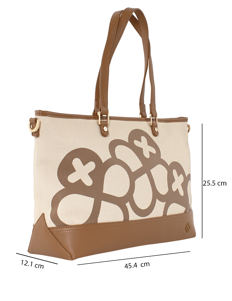 Bolsa satchel Promesa para mujer 5