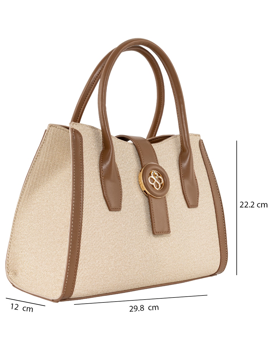 Bolsa satchel Promesa para mujer 5