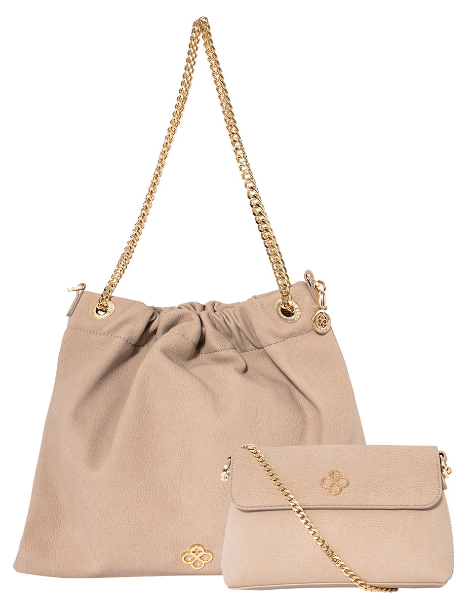 Bolsa satchel Promesa para mujer