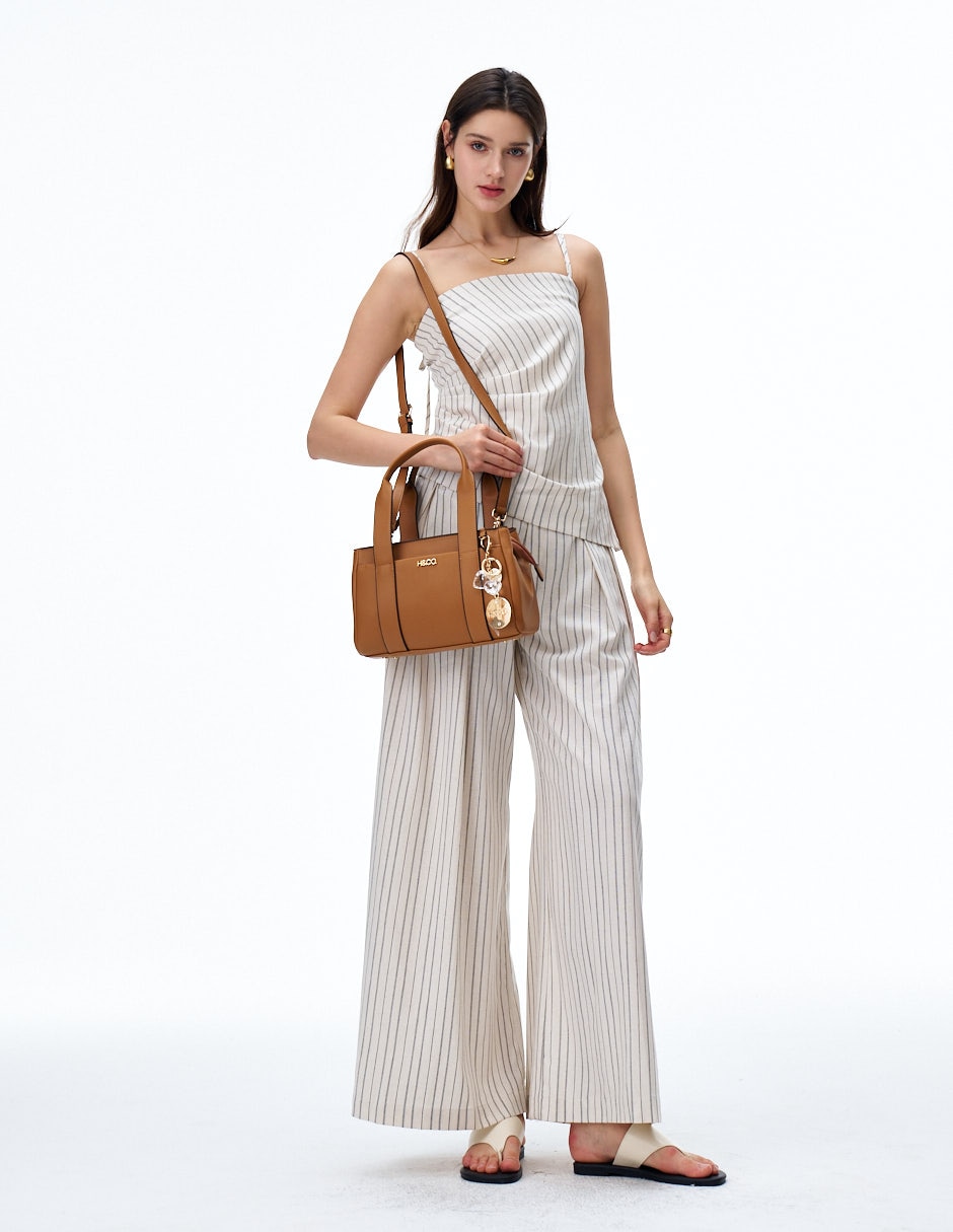Bolsa satchel H&CO Athena para mujer