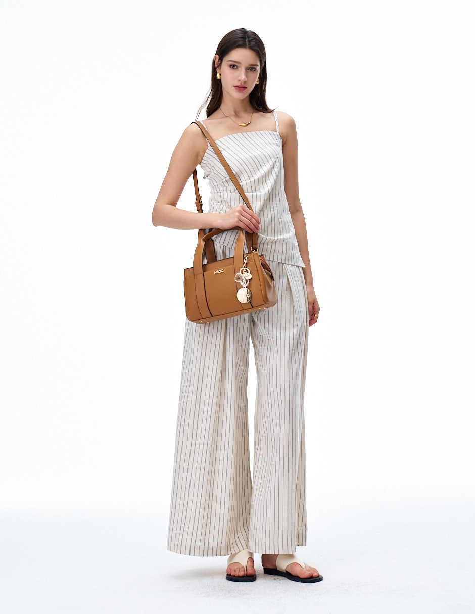 Bolsa satchel H&CO Athena para mujer