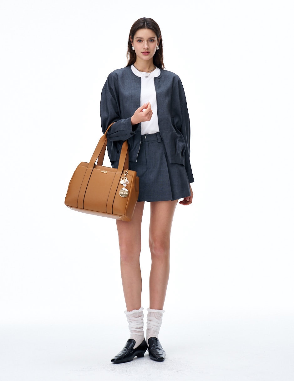 Bolsa satchel H&co para mujer