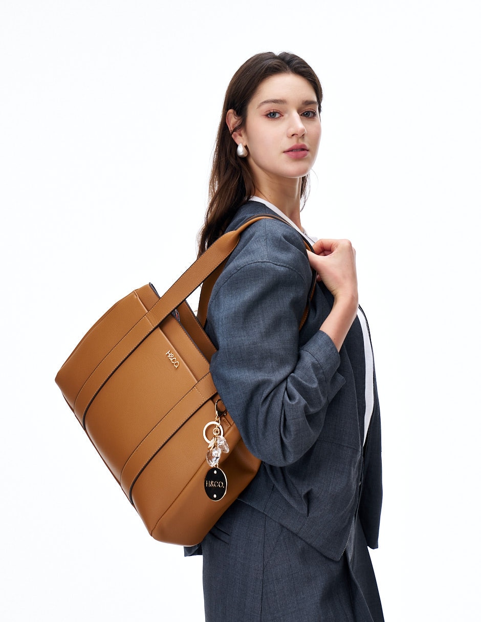 Bolsa satchel H&co para mujer