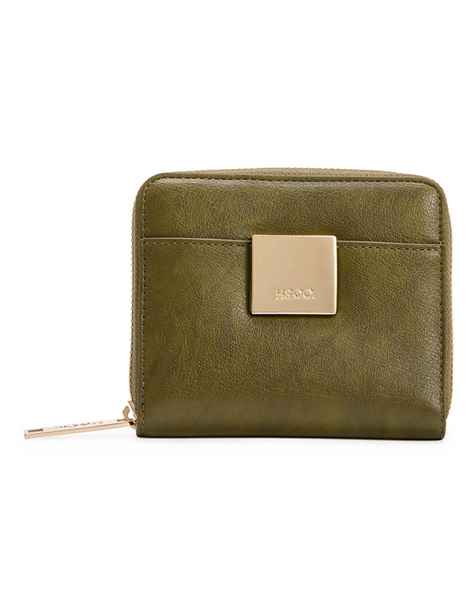 CARTERA H&CO CARTERA 8194, VERDE OLIVO