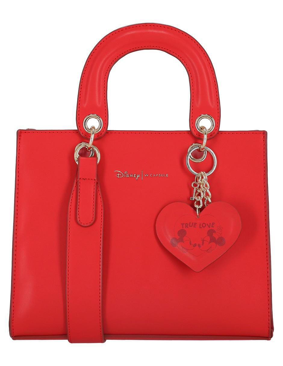 Bolsa Satchel True Love Mickey & Minnie para mujer