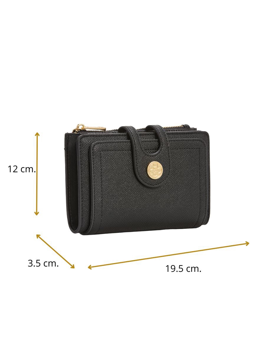 CARTERA H&CO CARTERA 8168, NEGRO